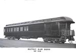 New Haven Railroad buffet/baggage car 2259