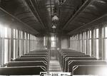 Interior view of New Haven Railroad coach 1920