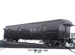 New Haven Railroad wooden mail and baggage car 3161