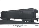 New Haven Railroad wooden baggage car 2885