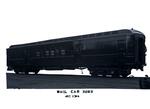 New Haven Railroad wooden mail car 3263