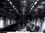 Interior view of New Haven Railroad parlor car 2153