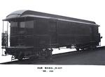 New Haven Railroad wooden baggage car 3140
