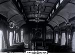 Interior view of New Haven Railroad parlor car 2112