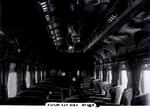 Interior view of New Haven Railroad parlor car 2124