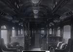 Interior view of New Haven Railroad parlor car 2178