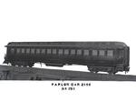 New Haven Railroad wooden parlor car 2156