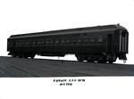 New Haven Railroad wooden parlor car 2171
