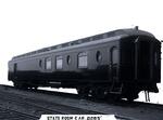 New Haven Railroad wooden state room/baggage car 2265