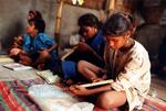 Students Study At The Pudar School For Street Children