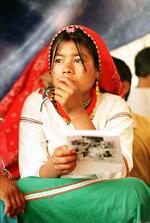 Huichole Girl At An Education Seminar On Exposure To Pesticides