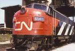 Canadian National Railway diesel locomotive 6541