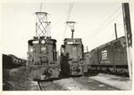 Penn Central locomotives 4601, 4418, and 4800