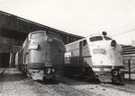 Penn Central locomotives 5040 and 5031