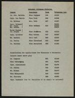 Prosecution personnel rosters