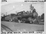 Locomotive 1806, New Canaan train