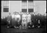 Class, group portrait of class of 1912
