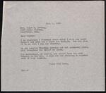 Keeney family correspondence, 1945