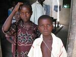 Boys in the Central African Republic.