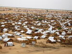 View of Zam Zam, internally displaced persons (IDP) camp in Darfur, Sudan