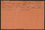 Employee record cards, Oakes - Oquist