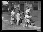 Women Leaving Willimantic Train Station