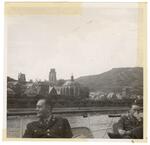 Maj. Murray, Capt. Conkling a tour on the Rhine River