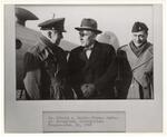 Dr. Edmund A. Walsh, Thomas Dodd, Lt. Margolies, Prague