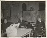 Thomas Dodd and President Benes of Czechoslovakia with General Gill