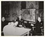Thomas Dodd and President Benes of Czechoslovakia with General Gill