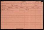 Employee record cards, Runde - Todd