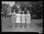 4-H, Girls in Dresses, Hebron, Connecticut