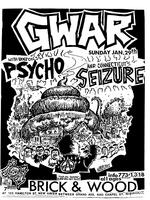 GWAR with Psycho and Seizure