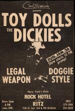 Toy Dolls and the Dickies at the Rock Hotel
