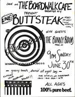 Buttsteak and Bunny Brains at The Boardwalk Cafe