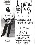 China Pig and Transylvania Death Express at TK's