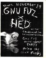 Gnu Fuz and HED at the Candlewood Inn