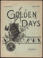 Golden days for boys and girls, 1896-09-05, v. XVII #42