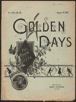 Golden days for boys and girls, 1896-08-15, v. XVII #39