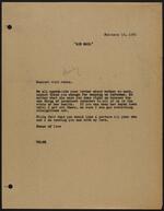 Appreciate Your Letter (1941-02-10)
