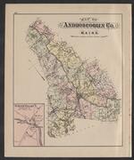 Map of Androscoggin Co. Maine