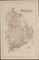 Map of Washington Co., Maine