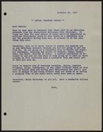 Annual Circular Letter (1954-11-29)