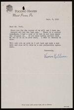 Letter from Vivien Kellems to Arthur J. Peck (1949-09-08)