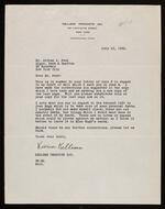 Letter from Vivien Kellems to Arthur J. Peck (1932-07-12)