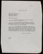Letter from Arthur J. Peck to Vivien Kellems (1940-02-20)