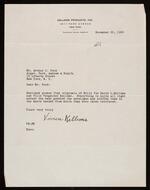 Letter from Vivien Kellems to Arthur J. Peck (1940-11-22)