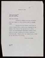 Letter from Arthur J. Peck to Vivien Kellems (1941-01-08)