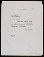 Letter from Arthur J. Peck to Vivien Kellems (1941-02-04)
