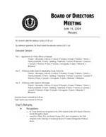2004-06-14 Meeting Minutes